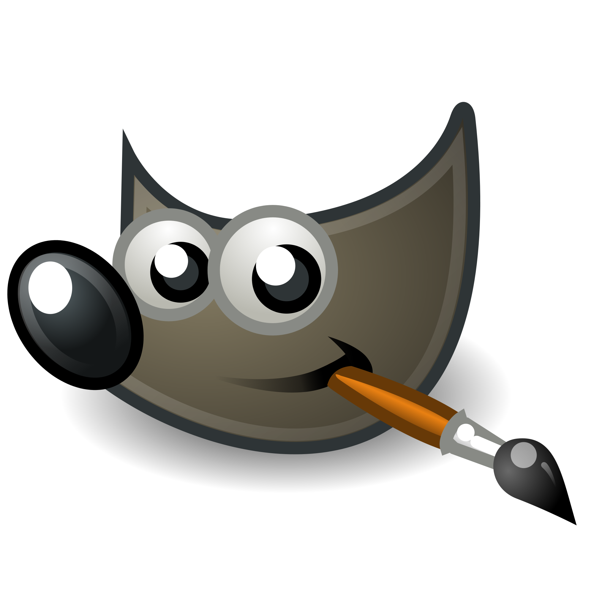 Logotipo do Glimp, software de edição de imagens para Mac e Linux gratuito.